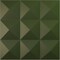 Ekena Millwork 11 7/8in. W x 11 7/8in. H Benson EnduraWall Decorative 3D Wall Panel Covers 0.98 Sq. Ft. WP12X12BEGCG - alternate 1